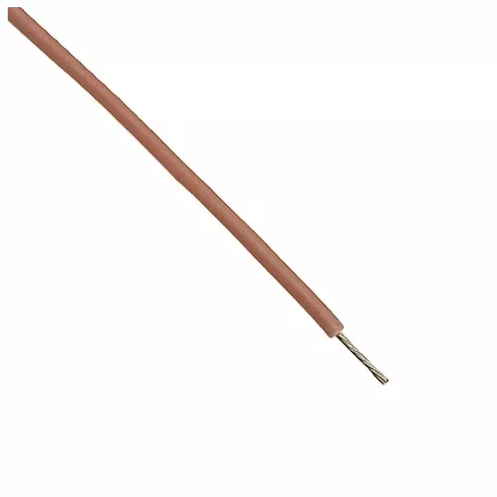 MULTICOMP PRO Hook Up Wire Tinned Annealed Copper 0.08 mm² Conductor Area 1 kV Pink, MP011307