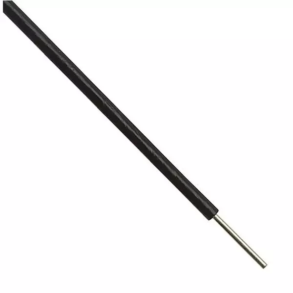 MULTICOMP PRO Hook Up Wire Tinned Annealed Copper 0.28 mm² Conductor Area 1 kV Black, MCP00013