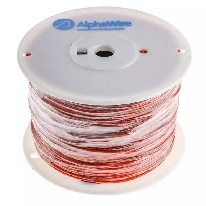 alpha-wire-single-core-hook-up-wire-081-mm-nominal-area-orange-305-m-length-3055-or001