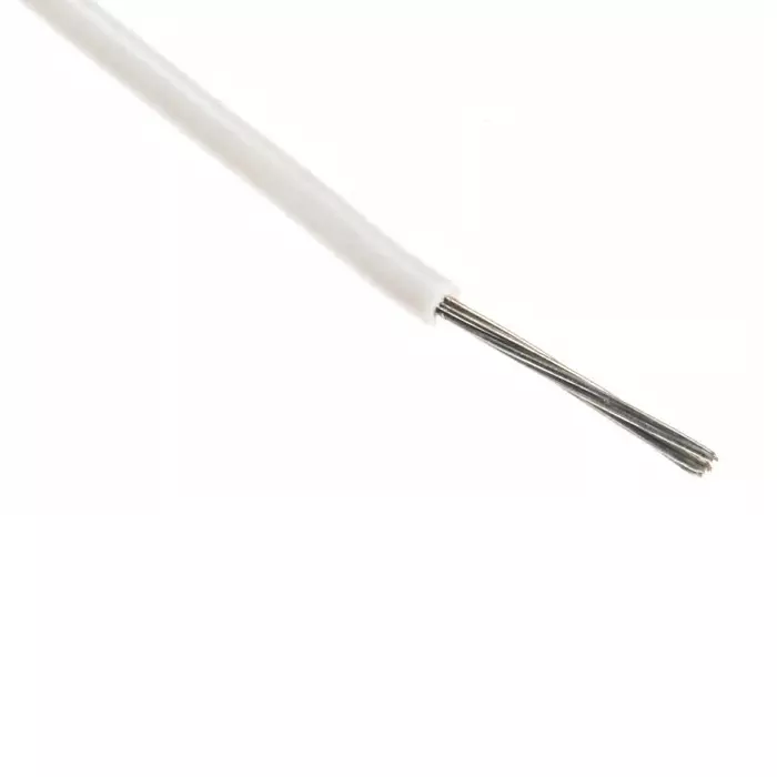 Alpha Wire Single Core Hook Up Wire 0.35 mm² Nominal Area White 305 m Length, 3051 WH001