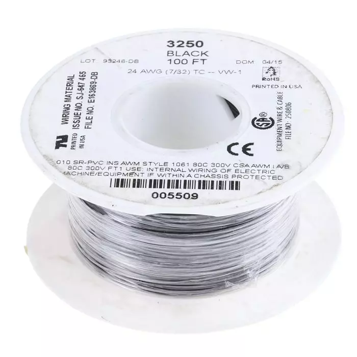 alpha-wire-single-core-hook-up-wire-02-mm-nominal-area-black-30-m-length-3250-bk005