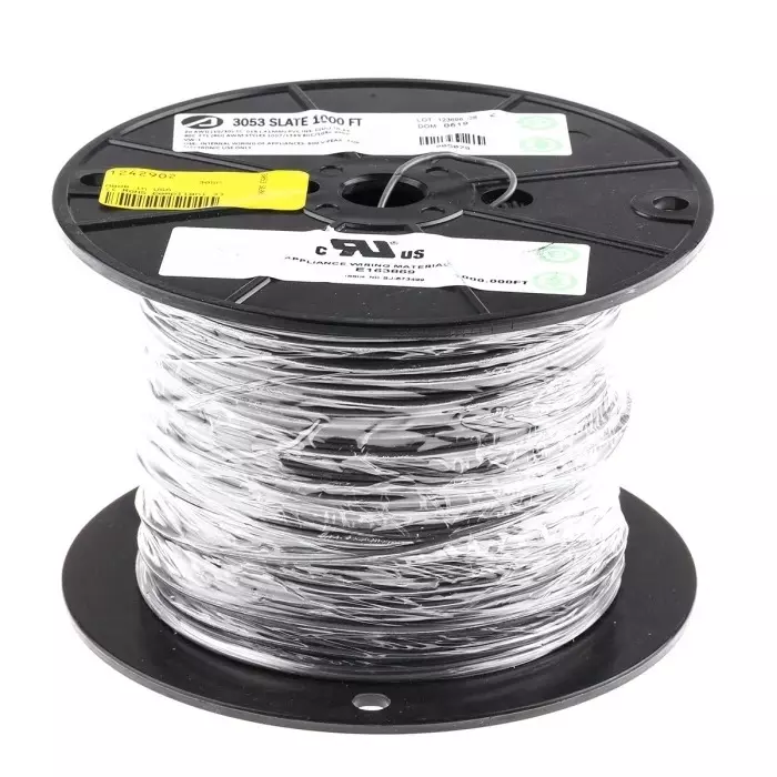 alpha-wire-single-core-hook-up-wire-051-mm-nominal-area-grey-305-m-length-3053-sl001