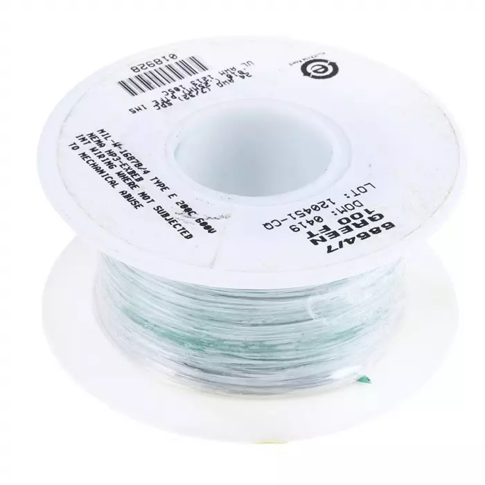 alpha-wire-single-core-hook-up-wire-023-mm-nominal-area-green-30-m-length-58547-gr005