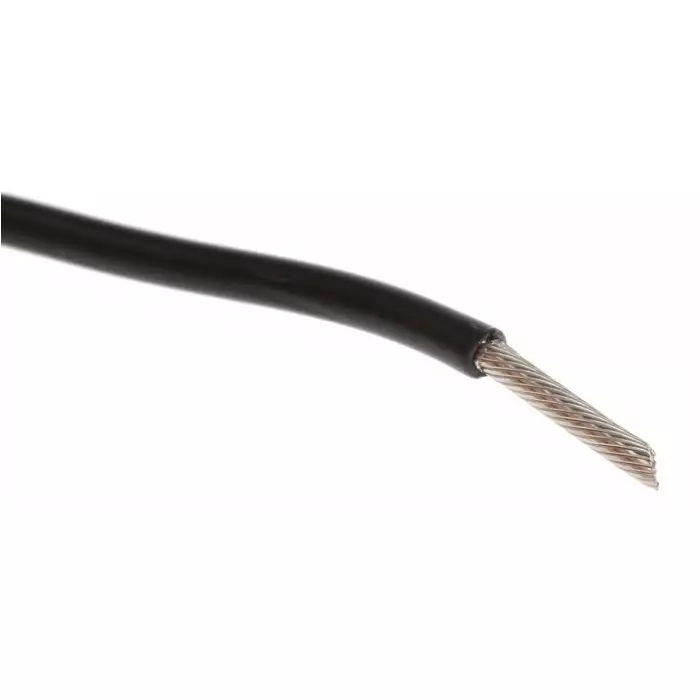 Alpha Wire Premium Single Core Hook Up Wire 1.3 mm² Nominal Area Black 30 m Length, 3057 BK005