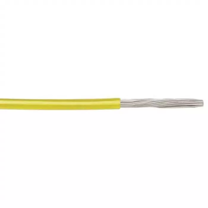 Alpha Wire Ecogen Single Core Hook Up Wire 1.3 mm² Nominal Area Yellow 305 m Length, 6716 YL001