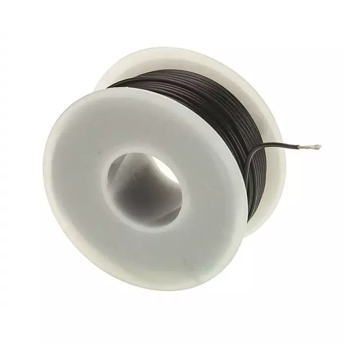 Alpha Wire Single Core Hook Up Wire 0.52 mm² Nominal Area Black 30 m Length, 3252 BK005