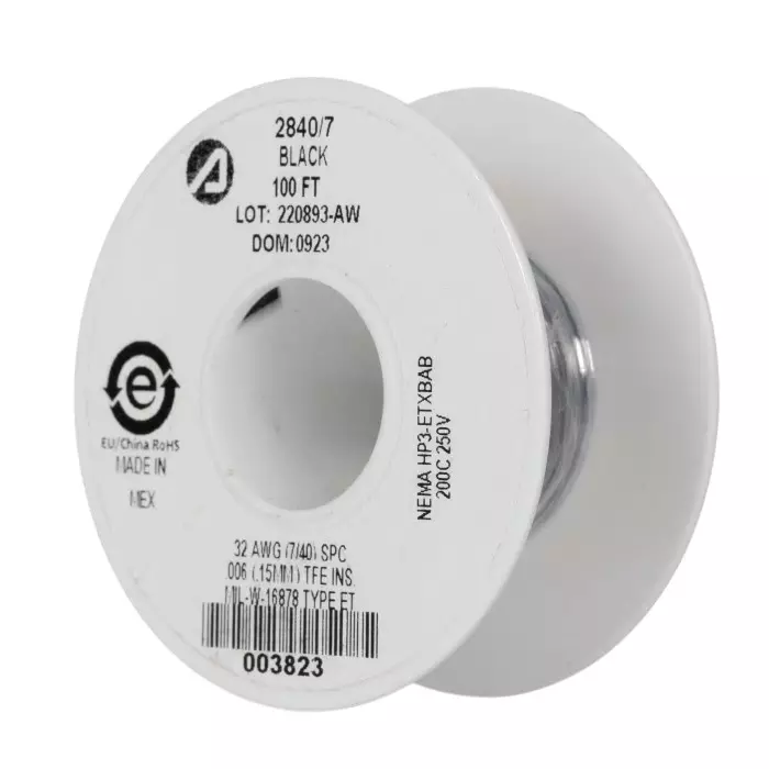 alpha-wire-single-core-hook-up-wire-003-mm-nominal-area-black-30-m-length-28407-bk005