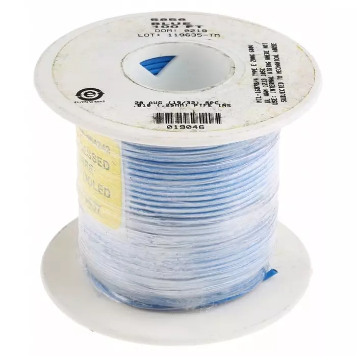 alpha-wire-single-core-hook-up-wire-062-mm-nominal-area-blue-30-m-length-5856-bl005