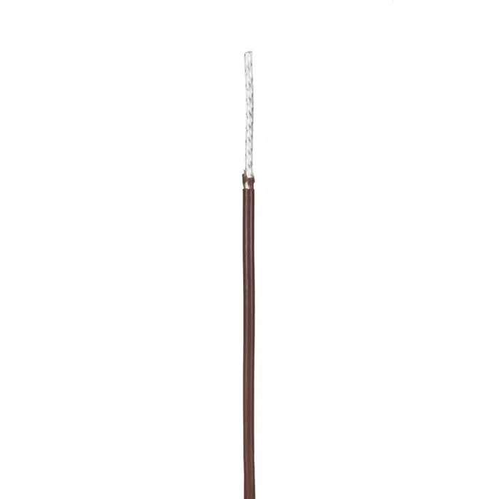 Alpha Wire Single Core Equipment Wire 0.35 mm² Nominal Area Brown 30 m Length, 5855/7 BR005