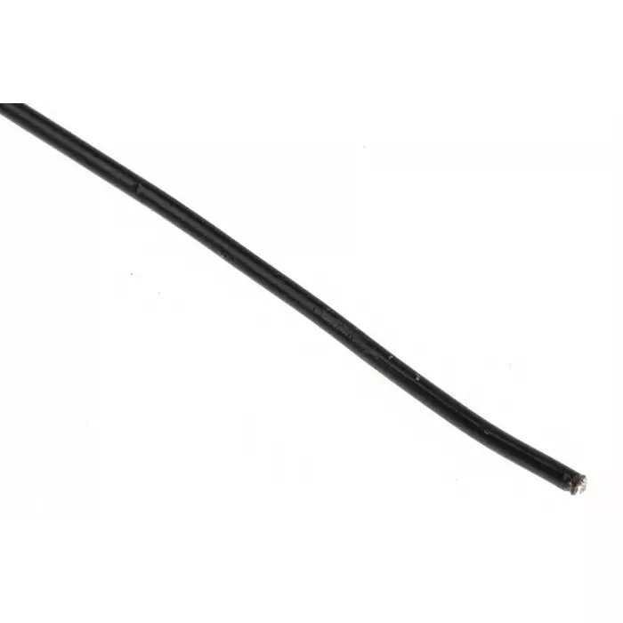 Alpha Wire Single Core Hook Up Wire 0.09 mm² Nominal Area Black 30 m Length, 5852 BK005