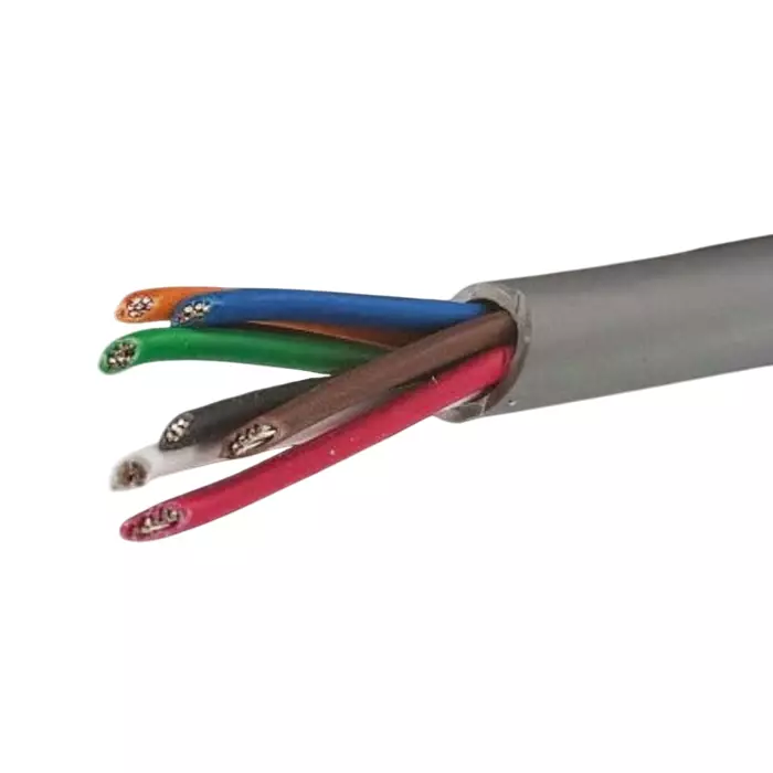 Alpha Wire Communication Control Cable 7 Core 0.35 mm² Area Grey 30 m Length, 1177C SL005