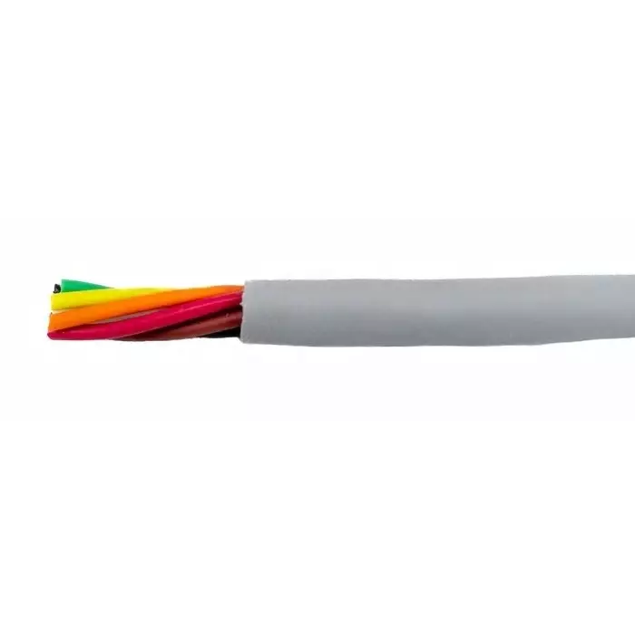 Alpha Wire Mini Control Cable 6 Core 0.38 mm² Area Grey 30 m Length, 78036 SL005