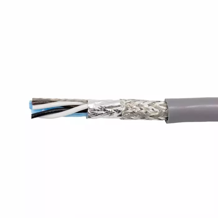 Alpha Wire Data Cable 4 Core 0.35 mm² Area Grey 305 m Length, 6373 SL001