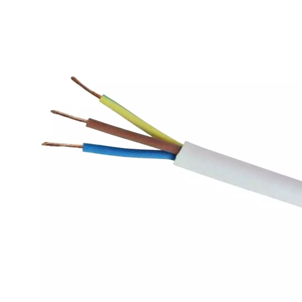 Tickson Round Multicore Cable 4 sq mm 3 Core White (Roll of 90 m)
