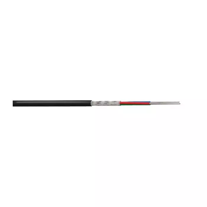 MULTICOMP PRO Multicore Cable Tinned Copper 0.22 mm² Conductor Area 440 V Black, MP002359