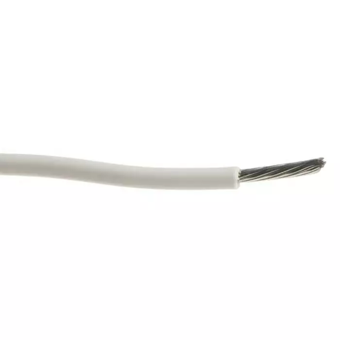 Alpha Wire Ecogen Single Core Hook Up Wire 0.52 mm² Nominal Area White 305 m Length, 6714 WH001