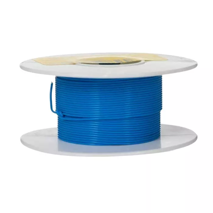 Alpha Wire Single Core Equipment Wire 0.09 mm² Nominal Area Blue 30 m Length, 5852 BL005