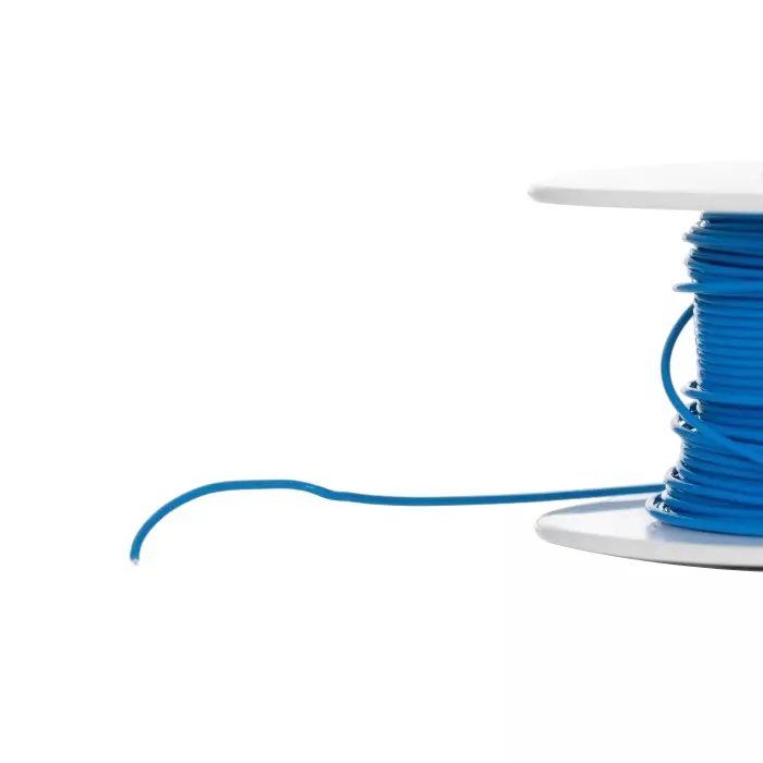 alpha-wire-single-core-equipment-wire-009-mm-nominal-area-blue-30-m-length-5852-bl005