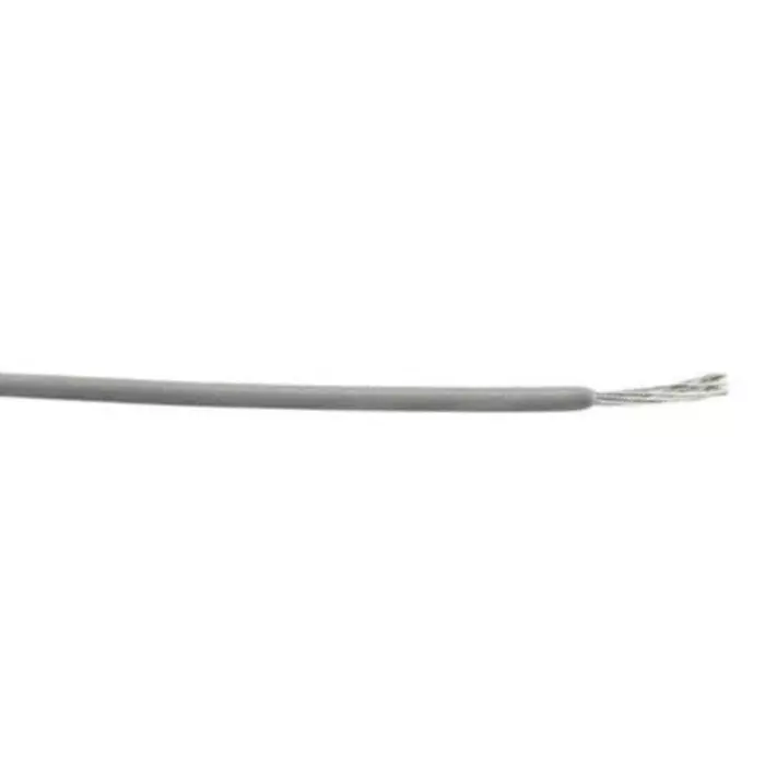 Alpha Wire Single Core Hook Up Wire 0.23 mm² Nominal Area Grey 305 m Length, 3050 SL001