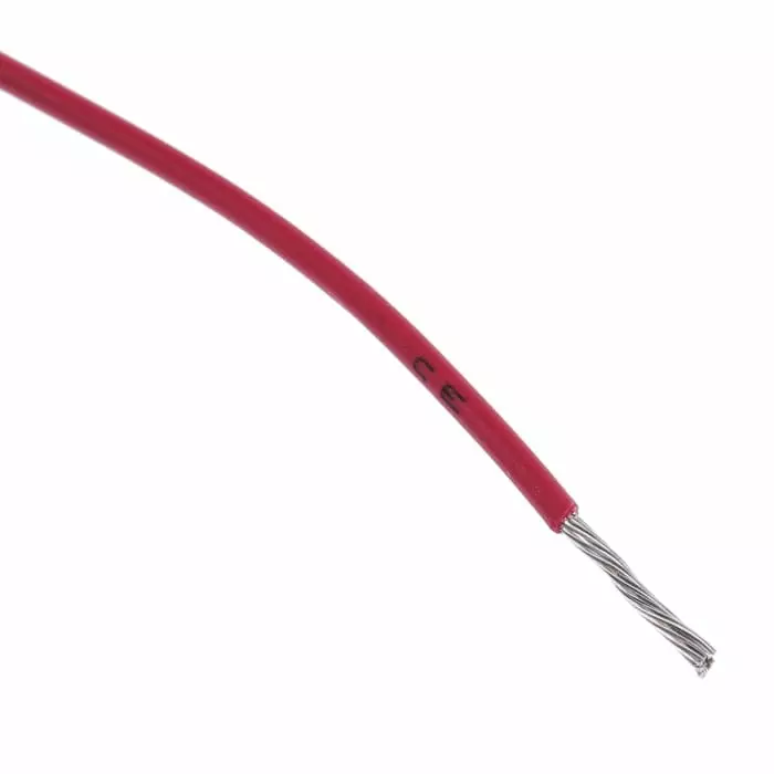 Alpha Wire Ecogen Single Core Hook Up Wire 0.52 mm² Nominal Area Red 30 m Length, 6714 RD005