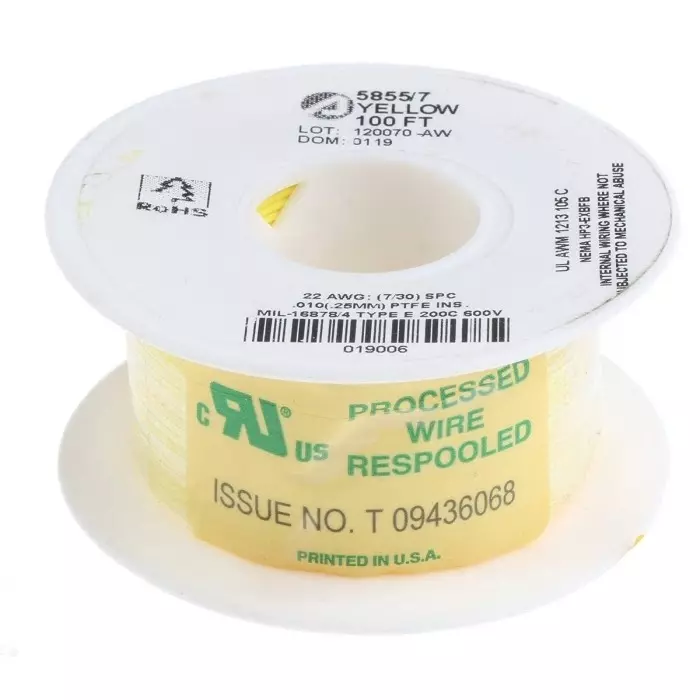 alpha-wire-single-core-hook-up-wire-035-mm-nominal-area-yellow-30-m-length-58557-yl005