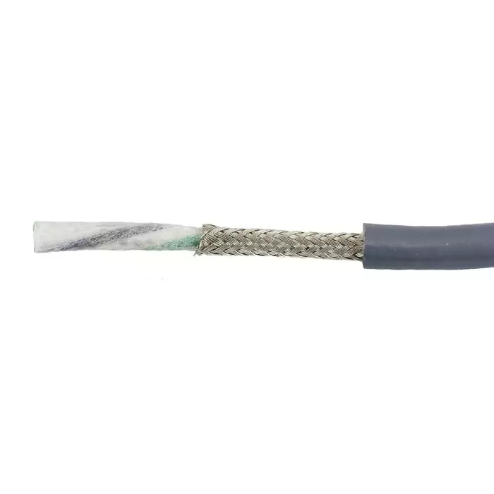 Alpha Wire Control Cable 2 Core 0.52 mm² Area Grey 30 m Length, 80120 SL005