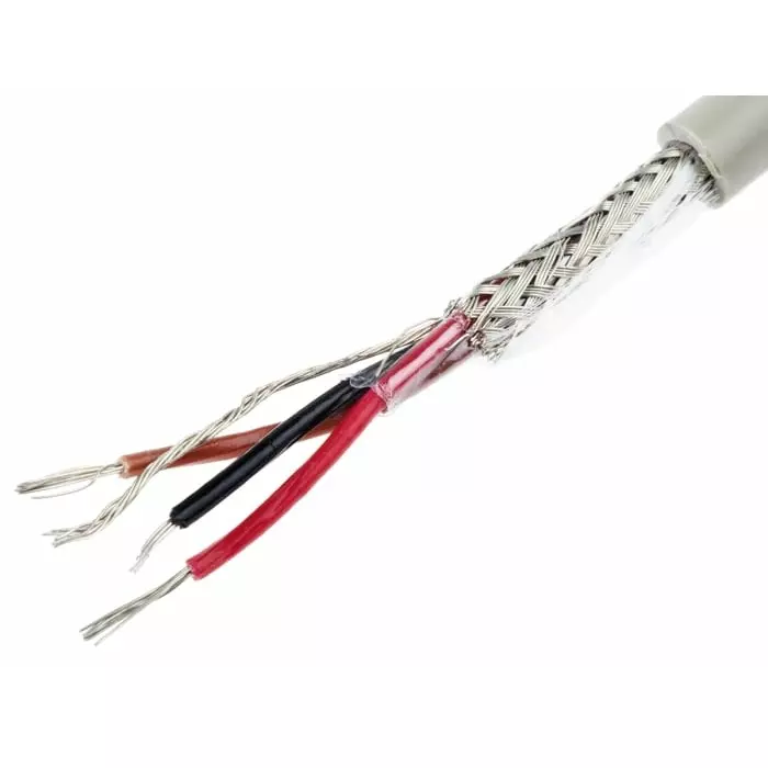Alpha Wire Data Cable 3 Core 0.56 mm² Area Grey 50 m Length, B955033 GE321