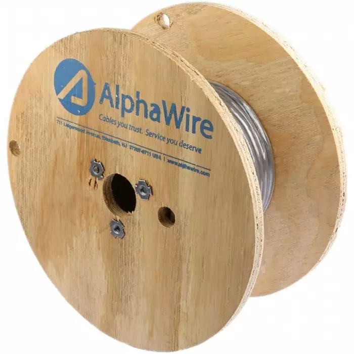 Alpha Wire Data Cable 10 Core 0.23 mm² Area Grey 30 m Length, 5475C SL005