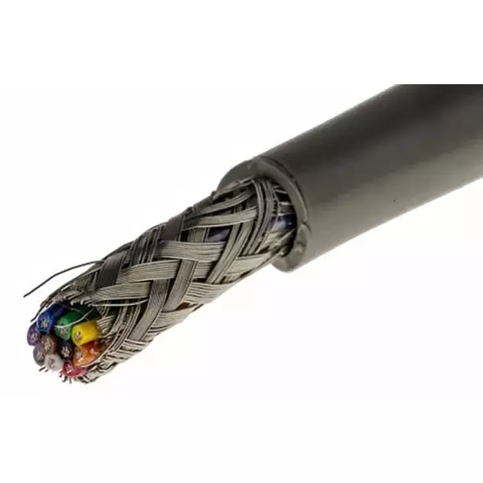 Alpha Wire Data Cable 15 Core 0.23 mm² Area Grey 50 m Length, B953153 GE321