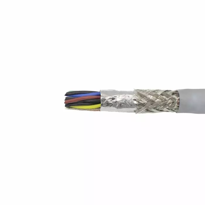 Alpha Wire Data Cable 15 Core 0.23 mm² Area Grey 50 m Length, B953154 GE321