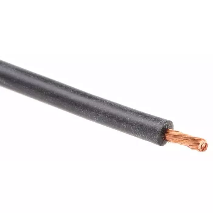 Hew Heinz Eilentropp SIFF Series Black 1.5 mm² Hook Up Wire 15 AWG 392/0.07 mm 5m Silicone Rubber Insulation