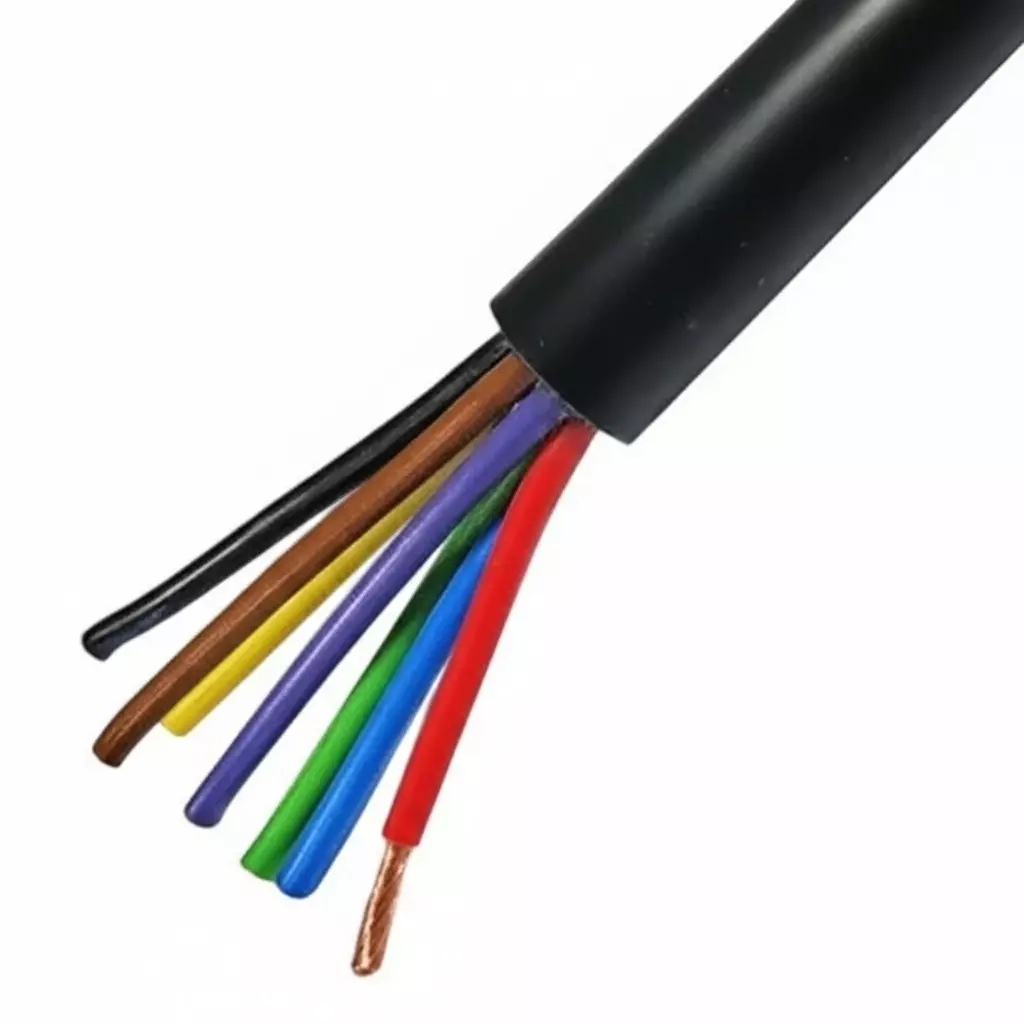 Kenter Flexible Cables 4 Sq.mm Copper Conductor 7 Core PVC Insulated 100 m Cable Length with FR-LSH Sheathed
