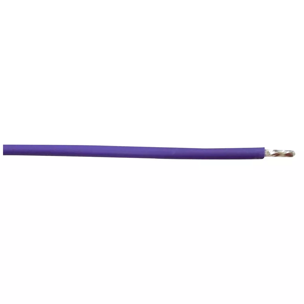 MULTICOMP PRO Hook Up Wire Tinned Copper Conductor Area 300 V Purple, PP002590