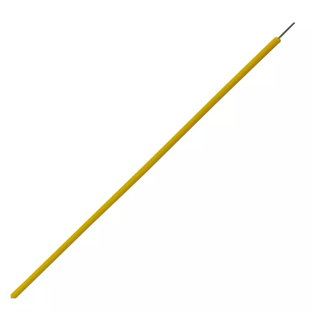 MULTICOMP PRO Hook Up Wire Silver Plated Copper 0.05 mm² Conductor Area 600 V Yellow, MP013968