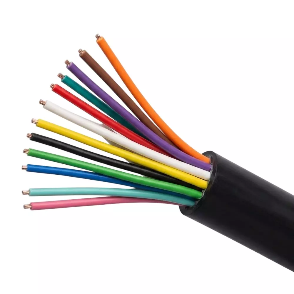ADCAB Multicore Flexible Cable Copper PVC Insulation 12 Core 0.75 Sq. mm and 100 m Length