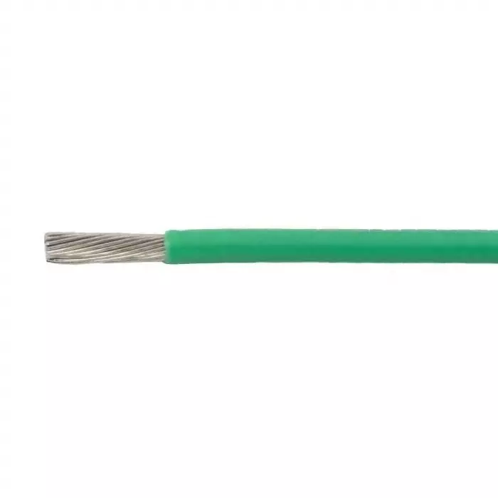Alpha Wire Ecogen Metric Single Core Hook Up Wire 0.75 mm² Green 50 m Length, 67075 GR321