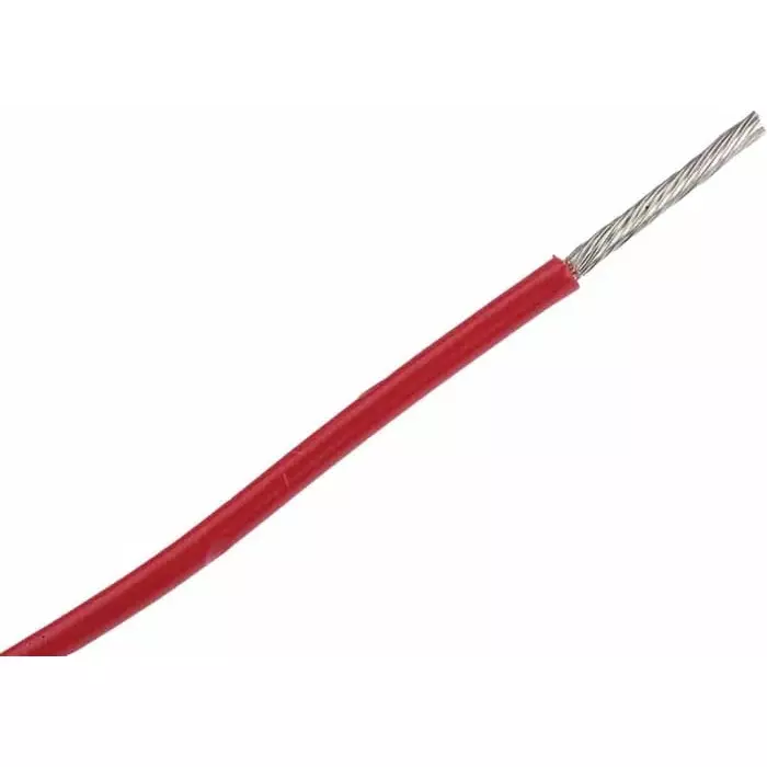 Alpha Wire Single Core Hook Up Wire 1.32 mm² Nominal Area Red 305 m Length, 3057 RD001