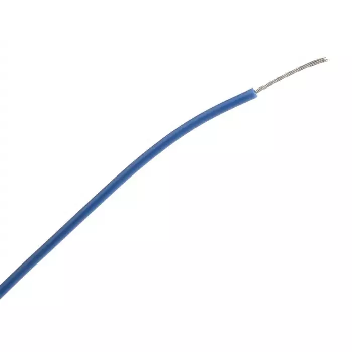 Alpha Wire Single Core Harsh Environment Wire 0.23 mm² Nominal Area Blue 305 m Length, 3050 BL001