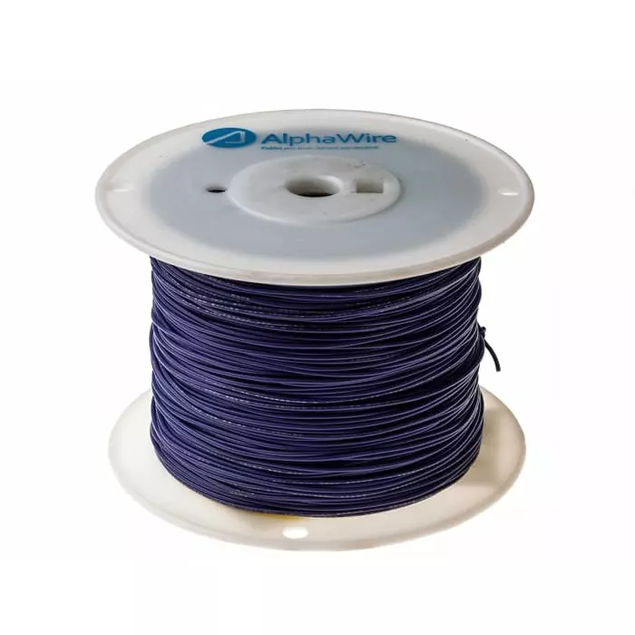 alpha-wire-single-core-hook-up-wire-051-mm-nominal-area-purple-305-m-length-3053-vi001