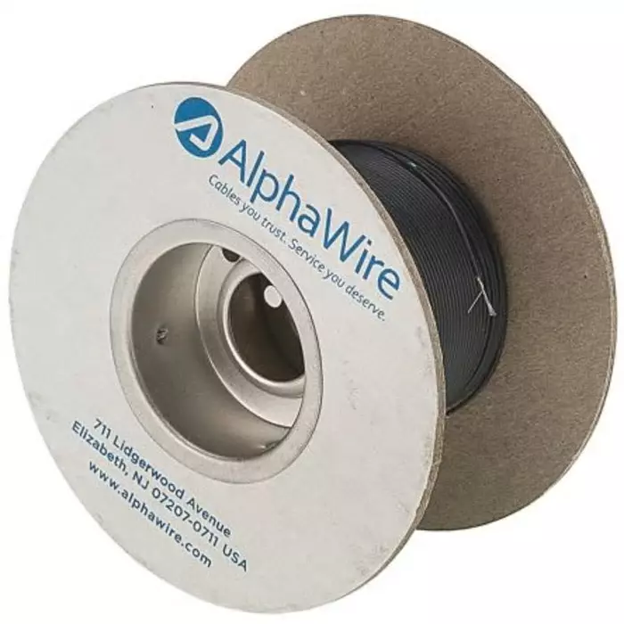 alpha-wire-ecogen-single-core-hook-up-wire-013-mm-nominal-area-black-30-m-length-6711-bk005
