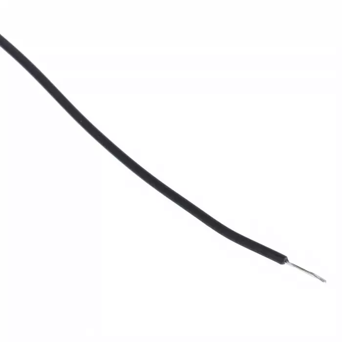 Alpha Wire Ecogen Single Core Hook Up Wire 0.08 mm² Nominal Area Black 30 m Length, 6710 BK005