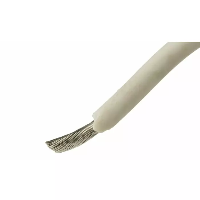 Alpha Wire Single Core Hook Up Wire 5.2 mm² Nominal Area White 30 m Length, 391045 WH005