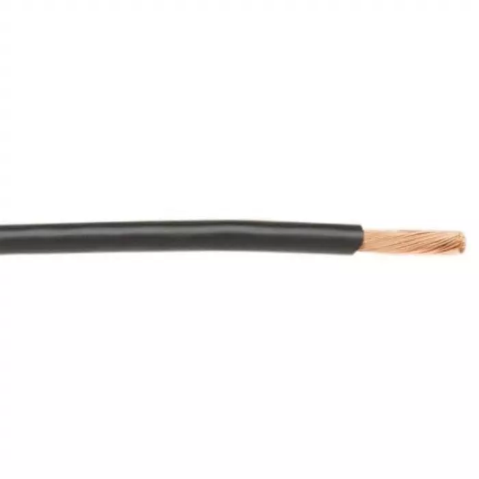 Alpha Wire Single Core Hook Up Wire 0.52 mm² Nominal Area Black 30 m Length, 1563 BK005