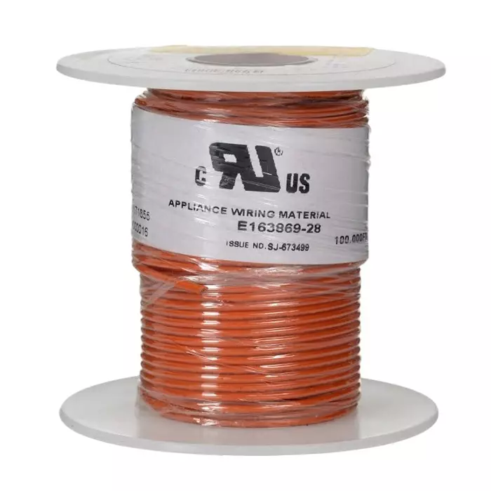 Alpha Wire Premium 3050 Single Core Hook Up Wire 0.75 mm² Nominal Area Orange 30 m Length, 3055 OR005