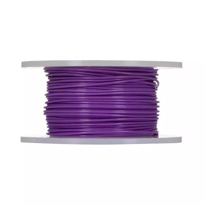 Alpha Wire Single Core Equipment Wire 0.23 mm² Nominal Area Purple 30 m Length, 5854/7 VI005