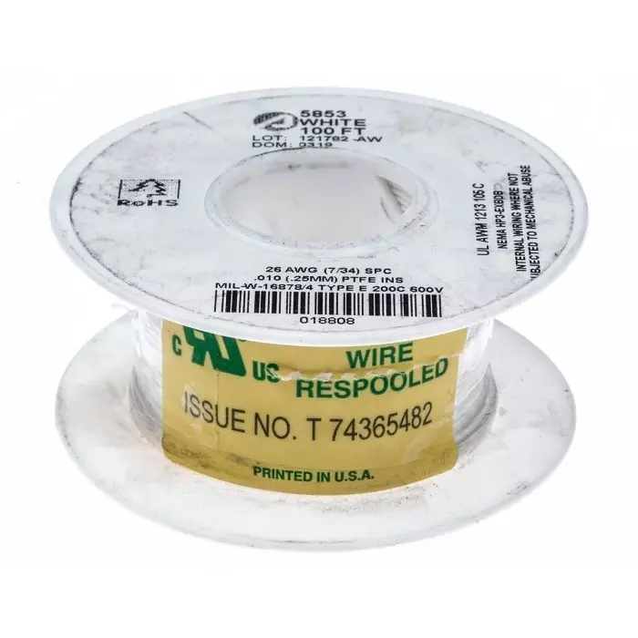 alpha-wire-single-core-hook-up-wire-014-mm-nominal-area-white-30-m-length-5853-wh005