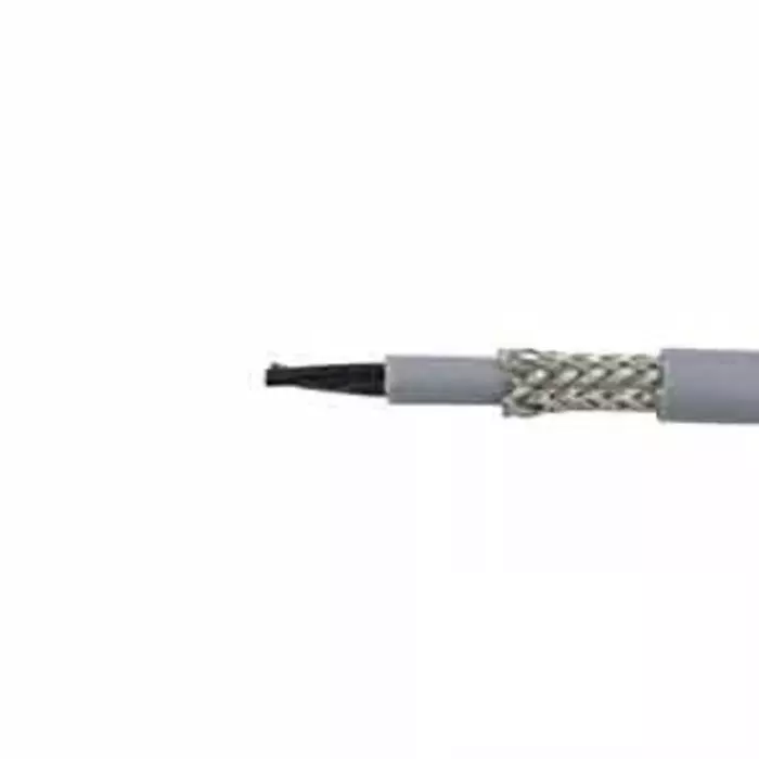 Alpha Wire Control Cable 2 Core 0.75 mm² Area Grey 100 m Length, 470027CY GE033