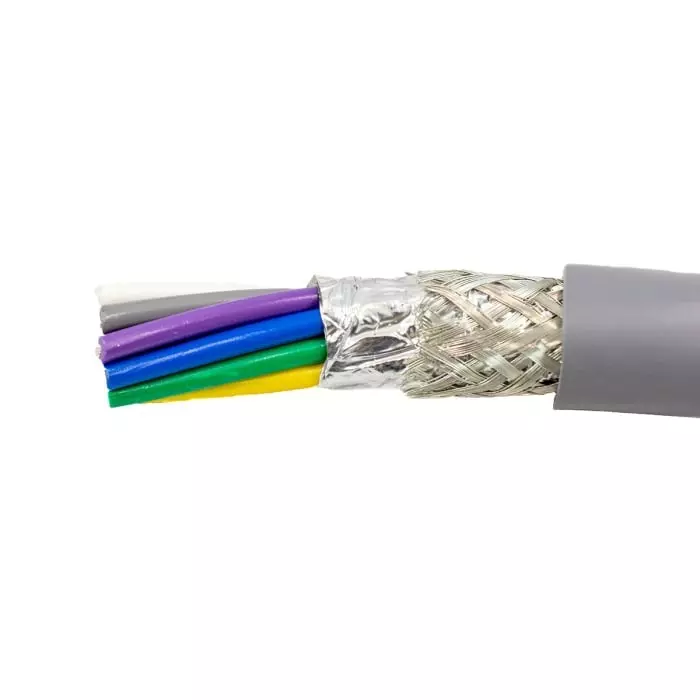 Alpha Wire Data Cable 24 Core 0.23 mm² Area Grey 30 m Length, 6369 SL005