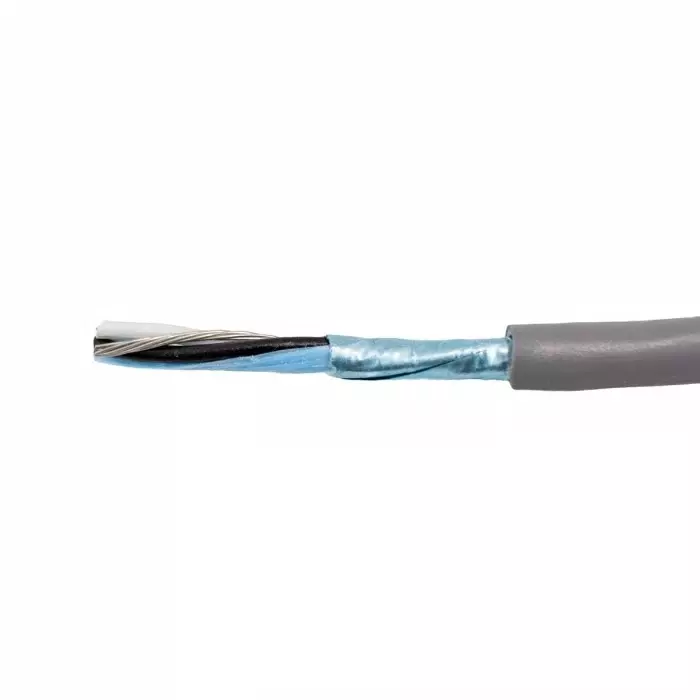Alpha Wire Data Cable 2 Core 0.22 mm² Area Grey 305 m Length, 5471L SL001