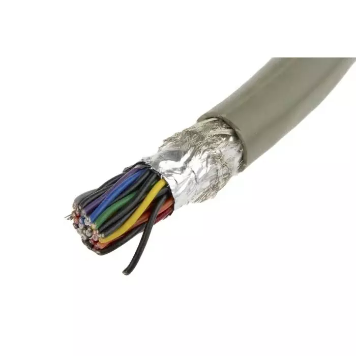 Alpha Wire Data Cable 38 Core 0.23 mm² Area Grey 50 m Length, B963194 GE321
